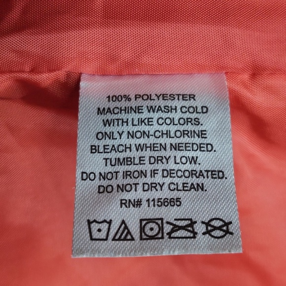 Cartoon Network Red Steven Universe Varsity Snap Hoodie Jacket Cheeseburger L - Picture 13 of 14